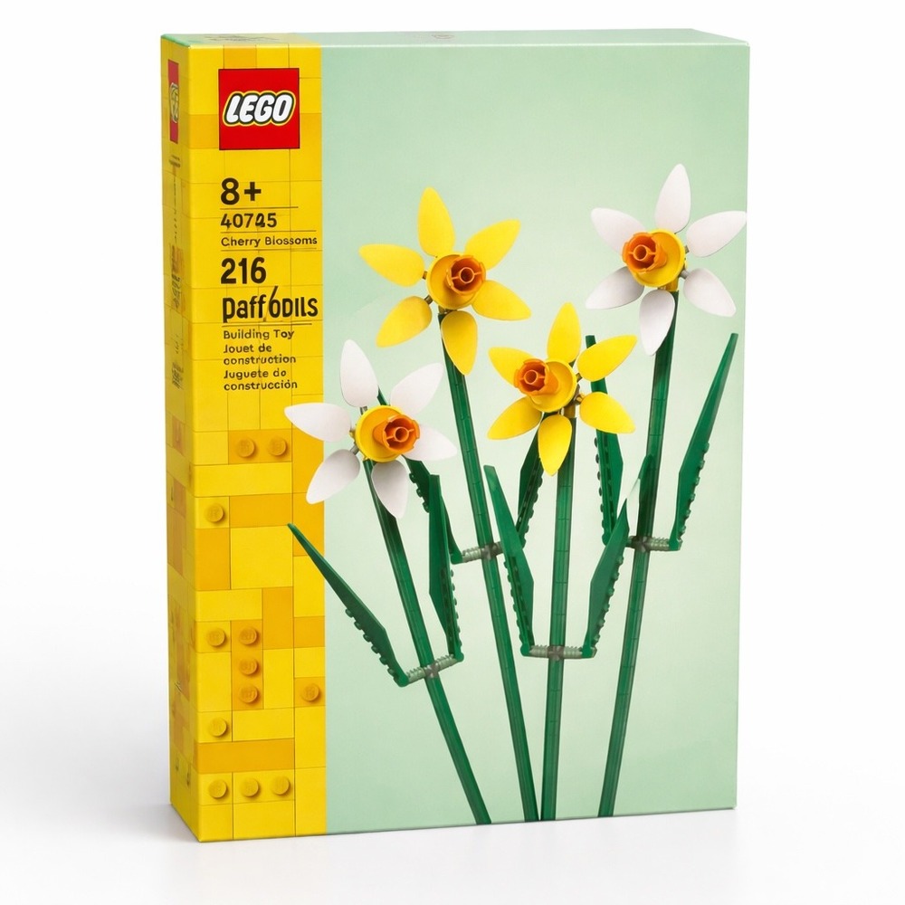 LEGO Daffodils 40747 Botanical‎ Flowers Set 216pcs New Gift Decor